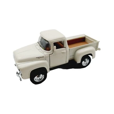 New Ray 1956 Ford F-100 Pickup Truck White Eggshell For Parts Or Repair READ - Image 1 of 4
