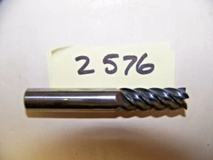 .375 DIA 5FL HARTMETALL SCHAFTFRÄSER S/C 1.00 LOC 2.5 OAL (ARTIKEL #2576) - Bild 1 von 2