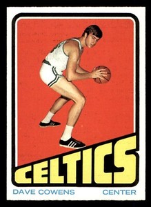 1972 Topps Basketball #7 Dave Cowens NM/MT *d2