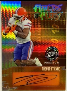 Trevor Etienne AUTO #21/25 Fields of Fury Georgia Bulldogs - Picture 1 of 3