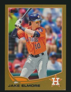 2013 Topps Update Gold /2013 Jake Elmore #US186 Rookie RC Houston Astros