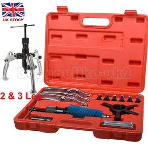 Professinal 10 Ton Hydraulic Gear Puller Bearing Seperator Tool 2 & 3 Leg Kit - Picture 1 of 15