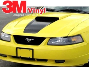 HOOD SCOOP Fits: 99-04 MUSTANG GT Graphic Stripe Decal 3M Vinyl Sticker  - Picture 1 of 5