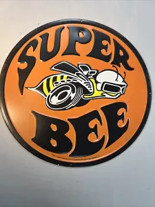 Dodge Super Bee Round 12" Metal Garage Sign - Picture 1 of 10