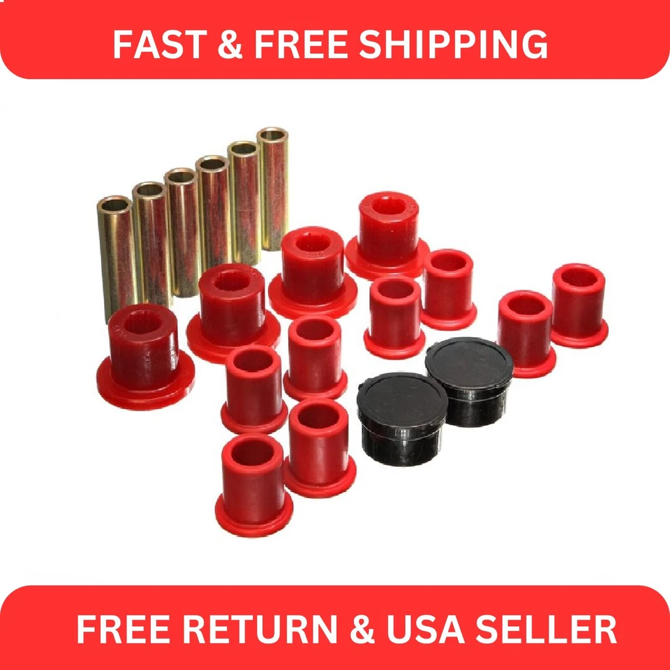 Juego de bujes de resorte de hoja Energy Suspension 4.2154R Foto 1 de 2