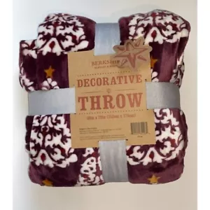 *New Berkshire Christmas Tree Throw Blanket 60X70 - Picture 1 of 2