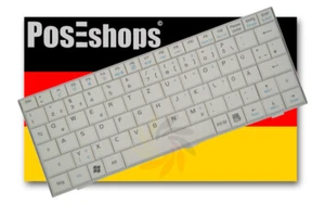 Orig. QWERTZ Tastatur ASUS Eee PC 900 900A 900HD 901 Netbook Serie Weiss DE Neu - Bild 1 von 2