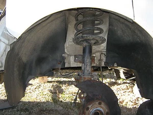 VW T5 Federbein komplett mit Achsschenkel vorne links  VW T5 2.5 TDI 4-mot - Bild 1 von 1