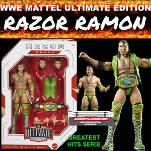 WWE MATTEL ULTIMATE EDITION GREATEST HIT RAZOR RAMON WRESTLING FIGUR ELITE BASIC - Bild 1 von 10