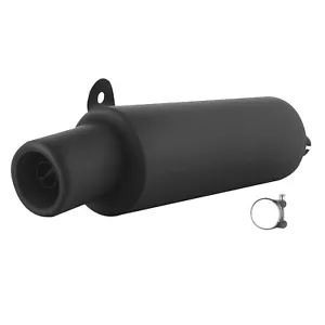 Exhaust Muffler with chambers For Honda TRX250X 1988-1992 TRX300EX 1993-2008 - Picture 1 of 12