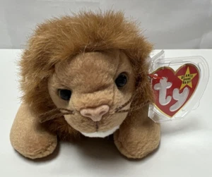 Ty Beanie Baby Roary the Lion #4069 Tag Errors - Picture 1 of 17