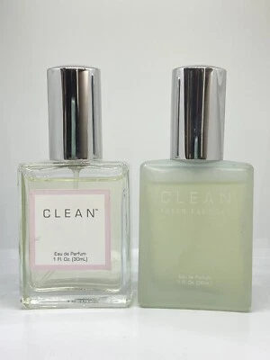 Eau de Parfum Clean & Clean Laundry, 1 OZ cada uno casi lleno Foto 1 de 2