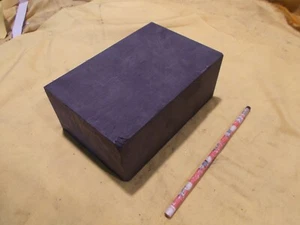 GRAPHITE BAR machinable sheet plate edm material mold stock 3" x 4 3/4" x 7 1/8" - Picture 1 of 5
