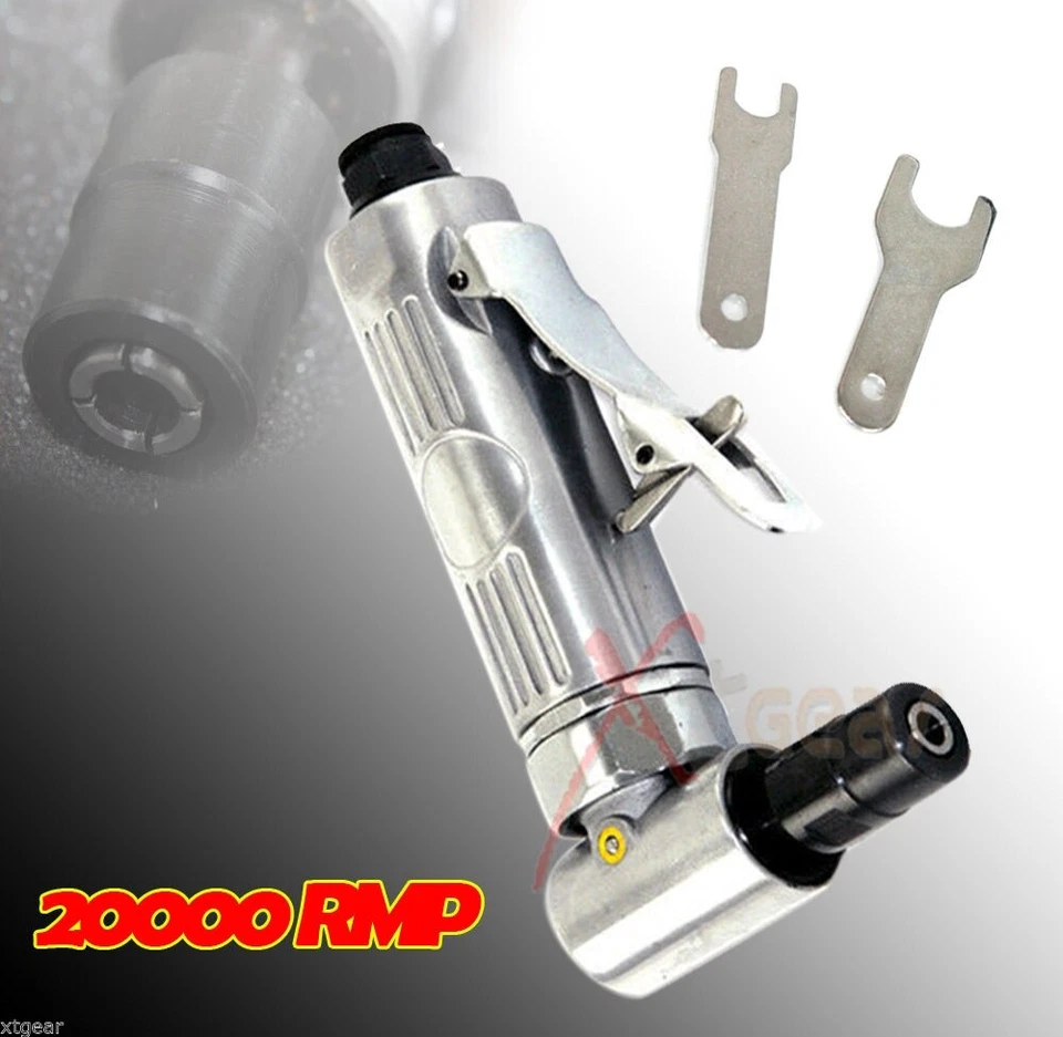 Air Pneumatic Right Angle Die Grinder Polisher Cleaning 1/4" Cut Off Cutting New - Image 1 of 1