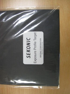 SEKONIC TARGET PROFILO ESPOSIZIONE SECONICO. JQ57