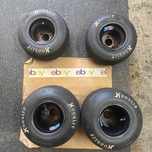 Set Of 4 Metric Pattern 5”Go Kart Racing Wheels Barstool Wagon - Bild 1 von 18