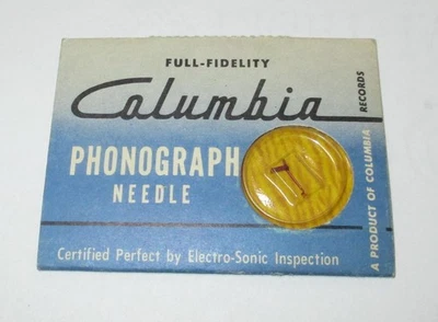 Aguja Columbia A-2MGS 33/45 RPM para cartucho Astatic serie CAC-CQ-LQD y QT-33 Foto 1 de 3