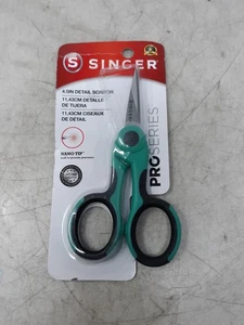 Singer ProSeries 4.5" Detail Scissors Nano Tip Lifetime Guarantee - Picture 1 of 5