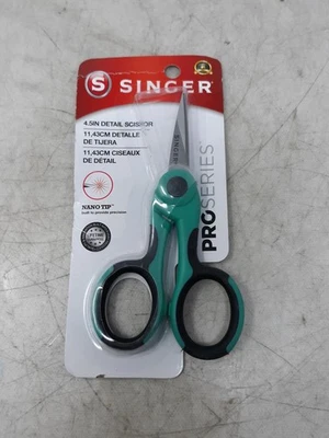 Singer ProSeries 4.5" Detail Scissors Nano Tip Lifetime Guarantee - Image 1 of 4