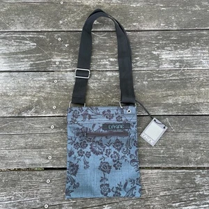 Dakine Jive Crossbody Bag Purse Teal Black Floral Claudette - Picture 1 of 8