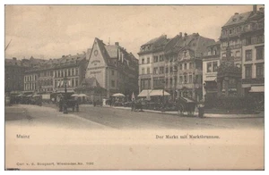 V8446/ Mainz  Markt mit Marktbrunnen AK ca.1900 - Bild 1 von 2