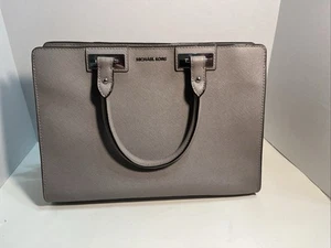 michael kors handtasche grau gebraucht 1390 - Bild 1 von 18
