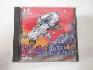 TAITO CHASE H.Q. PC Engine Hu Japan Import Free shipping FedEx DHL Tested - Picture 1 of 5