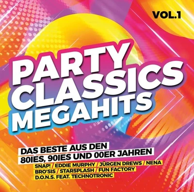 PARTY CLASSICS = SNAP/Nena/Tobee/Maxx/Honk/Drews...= 2CD = 80s 90s MEGAHITS - Bild 1 von 2