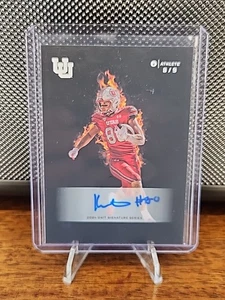 2024 Onit Athlete Brant Kuithe Nine Series Fire Auto #8/9 Utah Utes - Picture 1 of 2