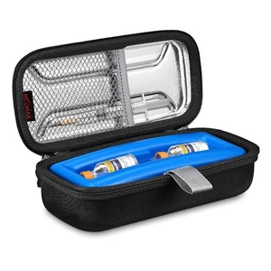 Insulin Vial Carrying Cooler Case, Portable Water Resistant Insulated Diabeti... - Picture 1 of 9