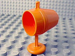 LEGO Duplo - Bob the Builder - Cement Mixer Drum on Stand (Dizzy) - Orange - Picture 1 of 1
