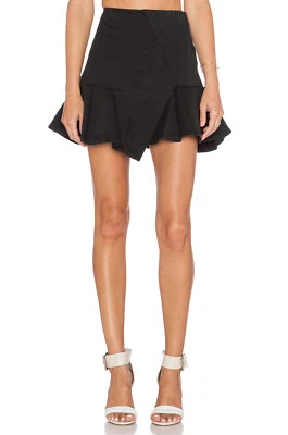 Marc By Marc Jacobs женщин джинсовой ткани мини плиссированные юбки в черный размер 0 $350 - Изображение 1 из 4