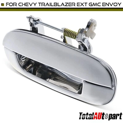 Manija de puerta exterior cromada para Chevrolet GMC Envoy XL Isuzu Ascender trasera izquierda Foto 1 de 4