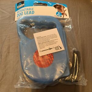 blue reflective detachable dog lead 8kg