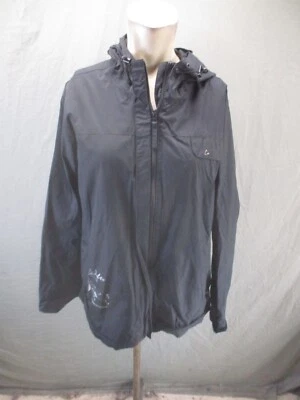 PARADOX Talla XL Para Hombres Negro 100% Nylon Cremallera Completa Bolsillo Impermeable Cortavientos 919 Foto 1 de 4