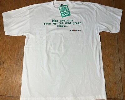 Camiseta De Colección Gumby Años 90 Cronies XL Sin Stock Nueva Con Etiquetas Blanca  Foto 1 de 4
