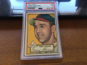 1952 Topps #56 Tommy Glaviano ** PSA 3 VG St Louis Cardinals 