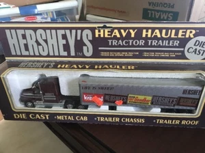 K-Line 1992 HERSHEY'S Heavy Hauler Tractor Trailer ~ Die Cast ~ LIFE IS SWEET - Picture 1 of 3