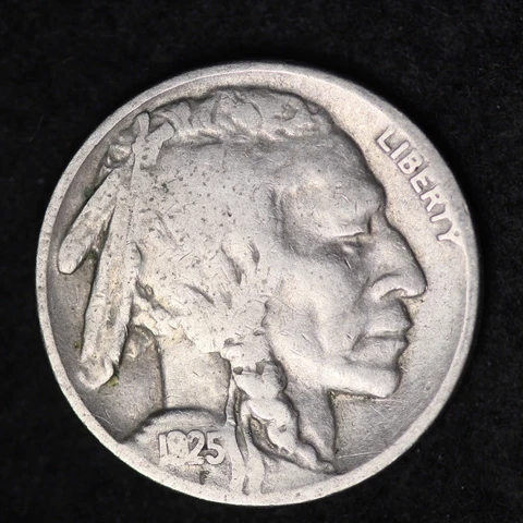 1925 Buffalo Nickel G / VG FREE SHIPPING Cover