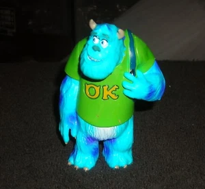 DISNEY MONSTERS INC. UNIVERSITY SULLEY 4" GIOCATTOLO FIGURE CAKE TOPPER - Foto 1 di 1