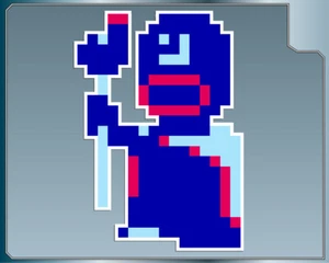 EGGPLANT WIZARD from Kid Icarus Vinyl Decal #1 Car Truck Laptop Sprite Sticker - Picture 1 of 1