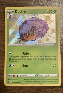 Dottler SV008/SV122 SHINY Pokemon TCG Shining Fates quasi come nuovo - Foto 1 di 8