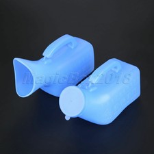 Female Male Travel Car Toilet Pee Bottle Camping Urine Collector 1000ml Plastic