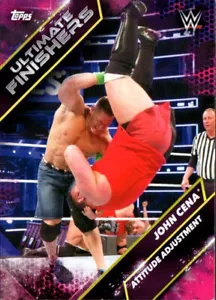 2021 Topps WWE Superstars Ultimate Finishers #180 John Cena - Imagen 1 de 2
