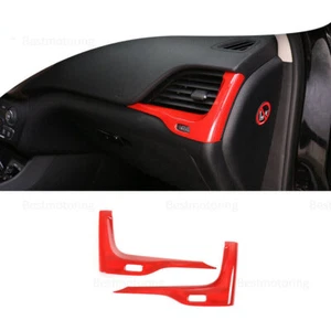 2x Dashboard Side Air Vent Outlet Cover Decor Trim For Jeep Cherokee 2014-2018 - Bild 1 von 6