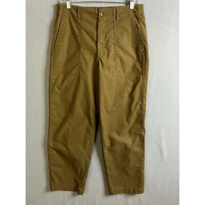 Uniqlo Pants Men's Medium Utility Pants Cropped Casual Workwear Khaki Brown - Picture 1 of 7