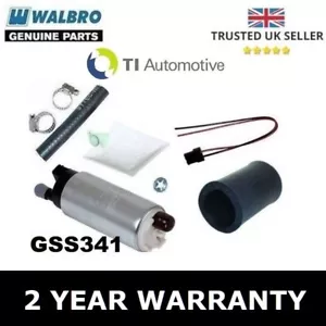 POMPA CARBURANTE SERBATOIO ORIGINALE WALBRO 255 LPH AGGIORNAMENTO + KIT INSTALLAZIONE - GSS341 - Foto 1 di 5