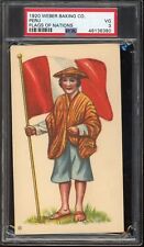 1920 Weber Baking Co. Flags Of Nations Peru PSA 3