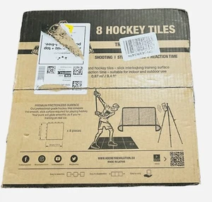 Hockey Revolution -(8 Azulejos de Hockey) Mi Puzzle Azulejos de Piso Duraderos - Imagen 1 de 3
