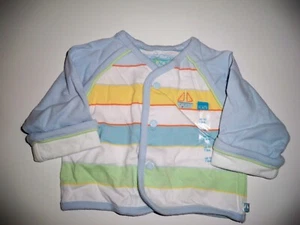 INFANT BOYS THE CHILDREN'S PLACE LONG SLEEVE SNAP SAILBOAT SHIRT NEW $26 blue - Picture 1 of 2